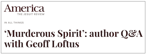 America Magazine interviews Geoff Loftus